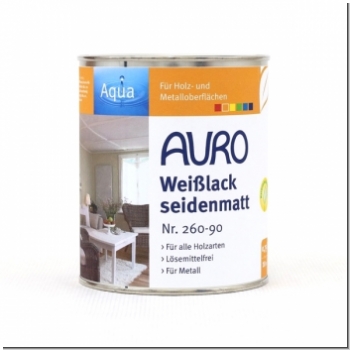 AURO Weißlack, seidenmatt Nr. 260-90